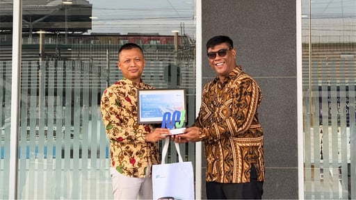 ISS ID MRT Jakarta awarding K3